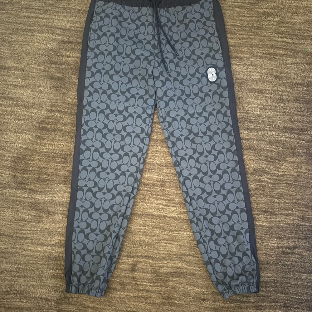 Coach Black and Gray Joggers